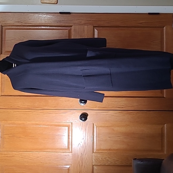 MAXSPORT CARDIGAN long sleeve, side pockets, closure free size LG, navy blue - Picture 7 of 10